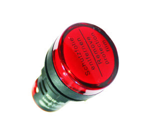 LAMP HOLDER LED RED/24V AC/DC Ref : AEBU-01026