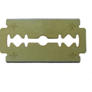 BLADE (RAZOR) 43 X 22 X 0.20 TIN COATED Ref. : AZEX-01008